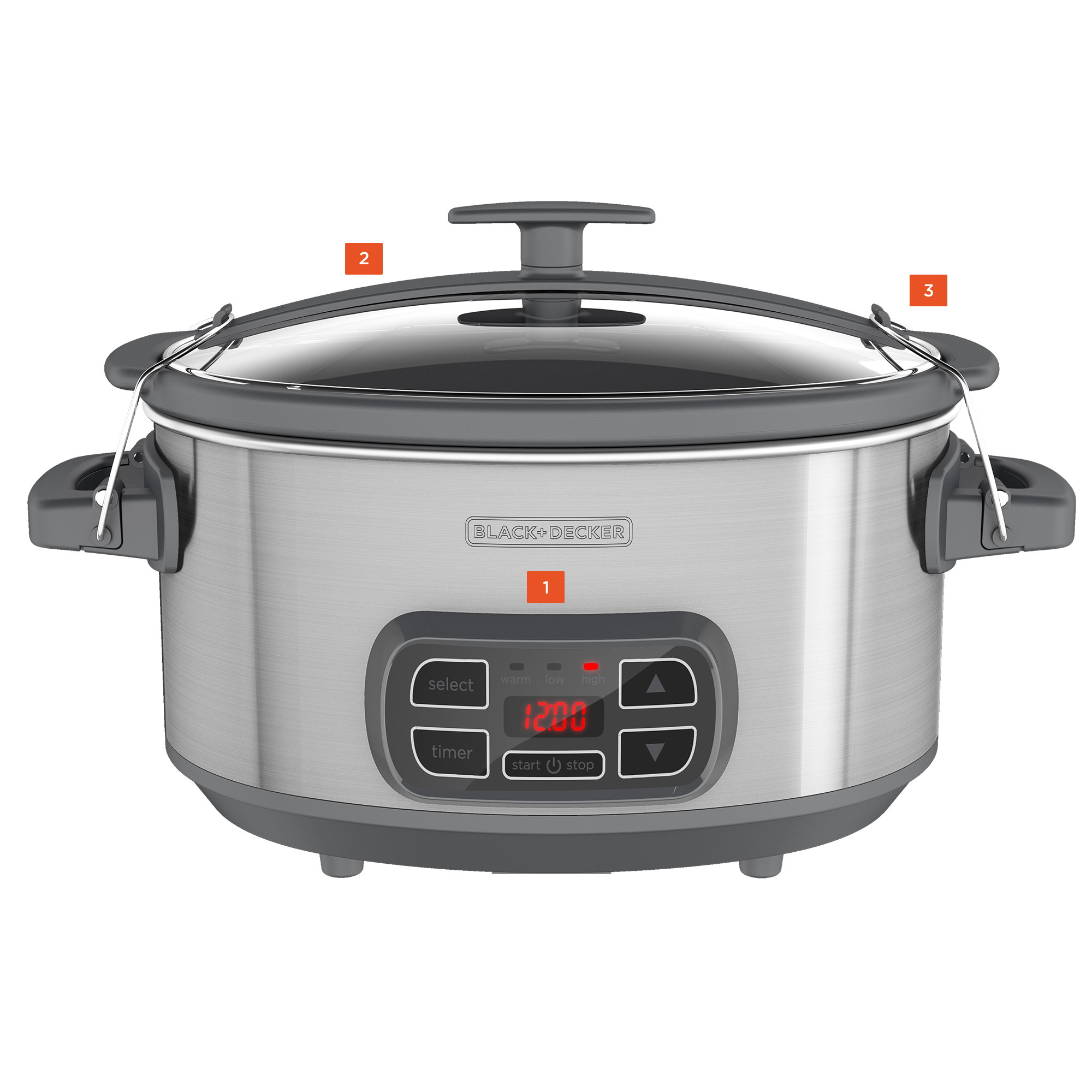 7 Quart Digital Slow Cooker BLACK DECKER